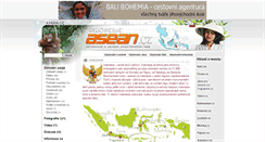 Desktop Screenshot of indonesie.asean.cz